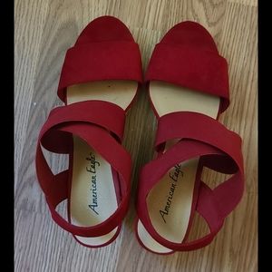 American eagle wedges size 8